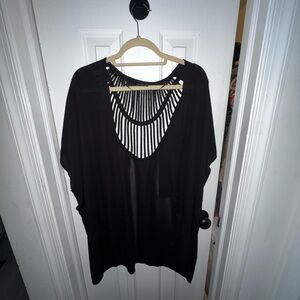 Black kimono size small